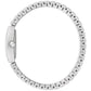Profile view of the Caravelle by Bulova 43L218, highlighting the sleek tonneau-shaped case and domed mineral crystal.