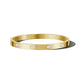 Caravelle by Bulova Women's Two-Tone Bangle Watch Set 45X101