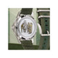 Rear view of the Bulova Hack 96A259, highlighting the screw-back case design.