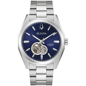 Bulova Surveyor Blue Dial Automatic Watch 96A275