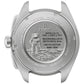 Rear view of the Bulova Lunar Pilot 96A312 highlighting the engraved case back with limited-edition numbering.
