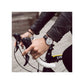 Model wearing the Bulova Classic Automatic 96C130, demonstrating its elegant presence on the wrist.