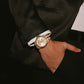 Bulova Marc Anthony Marine Star Gold Automatic Watch 97A200