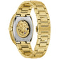 Bulova Maquina Gold-Tone Automatic Skeleton Watch 97A207