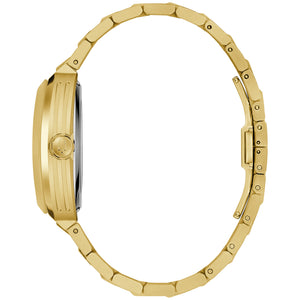 Bulova Maquina Gold-Tone Automatic Skeleton Watch 97A207