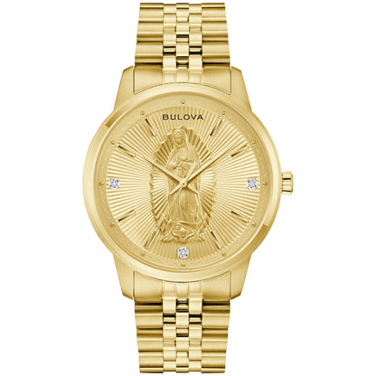 Bulova Virgin of Guadalupe Diamond Accent Watch 97D141