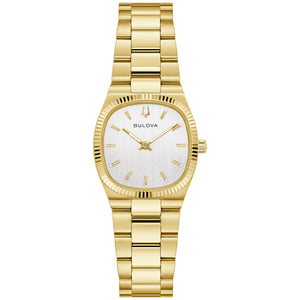 Bulova Super Seville Mini Gold-Tone Watch 97L189