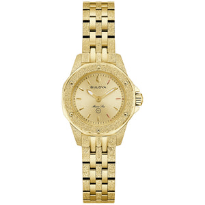 Bulova Marc Anthony Marine Star Gold-Tone Watch 97L192