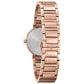 Back view of the Bulova 97P132, showcasing the screw-back case design.