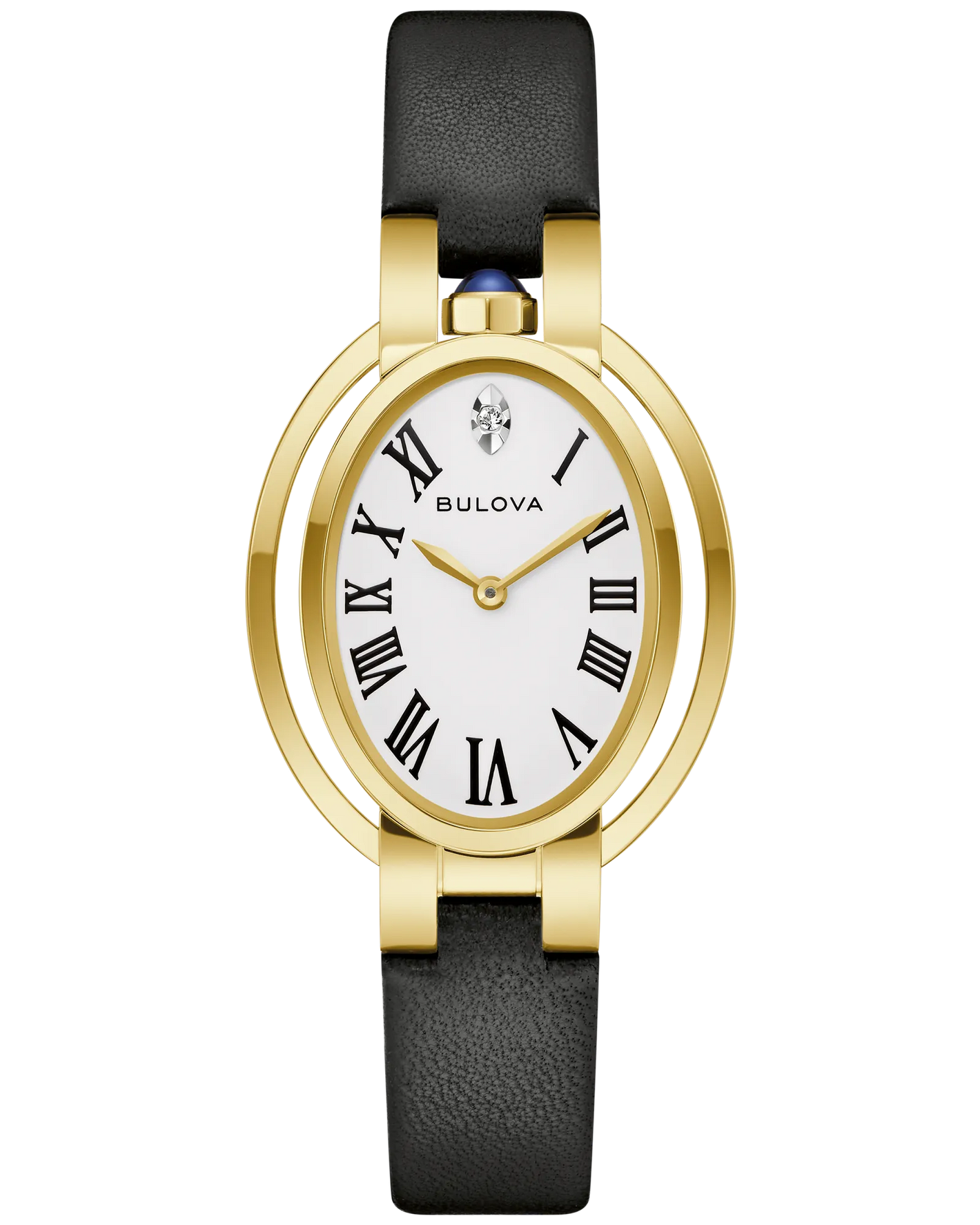Bulova Rubaiyat “Ella” Apollo Theater Gold-Tone Ladies Watch 97P180