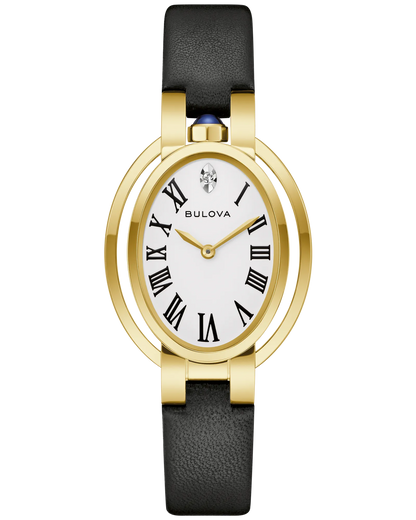 Bulova Rubaiyat “Ella” Apollo Theater Gold-Tone Ladies Watch 97P180