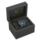 Bulova 98A325 presented in special edition archival packaging with storybook and authentication materials.