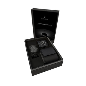 Bulova Lunar Pilot Black Hole Black Chronograph Watch 98A335