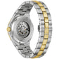 Bulova Prestige Two-Tone Black Skeleton Automatic Watch 98A339