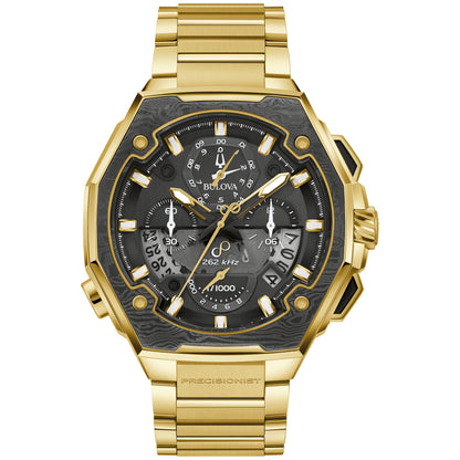Bulova Series X Gold-Tone Precisionist Chronograph 98B429