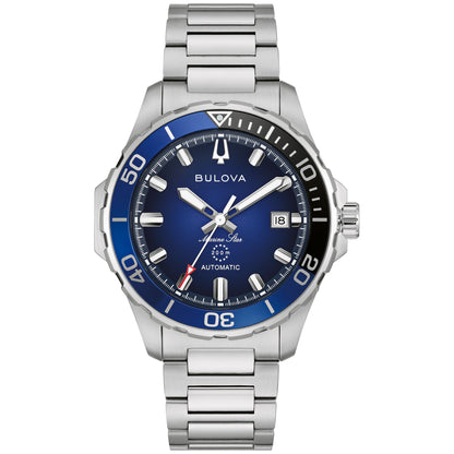 Bulova Marine Star Blue Dial Automatic Watch 98B466