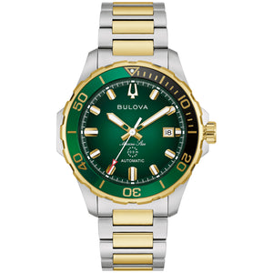 Bulova Marine Star Green Dial Automatic Watch 98B467