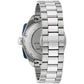 Bulova Lunar Pilot Blue Panda Chronograph Watch 98K112