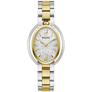 Bulova Rubaiyat Two-Tone Sapphire Crown Watch 98L320