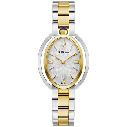 Bulova Rubaiyat Two-Tone Sapphire Crown Watch 98L320