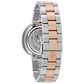 Back view of the Bulova 98R247, showcasing the "Goddess of Time" emblem on the case back, reflecting the brand's heritage.