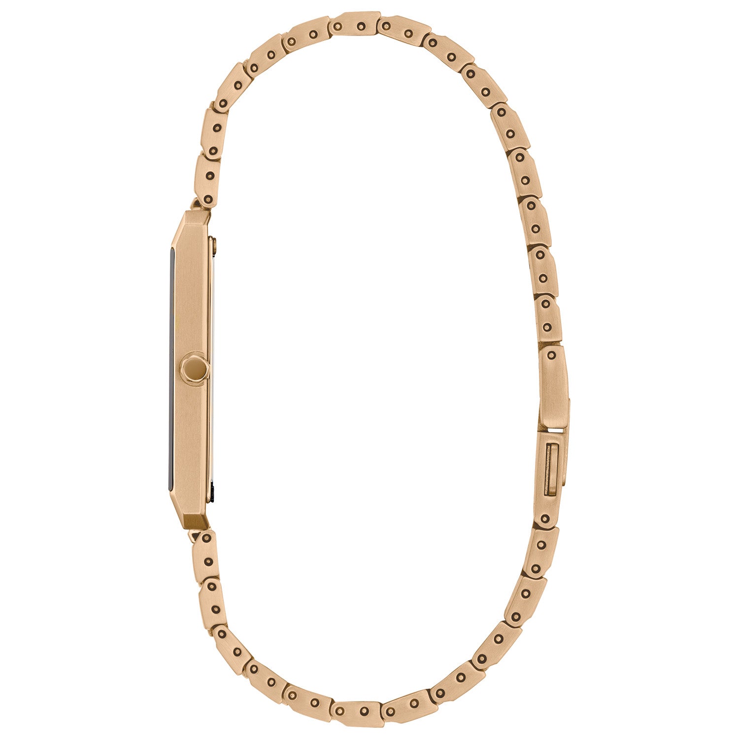 Side profile of the Citizen AR3103-58E showcasing the ultra-thin 5.06mm case and lay-flat clasp.