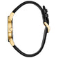 Side profile of the Citizen AU1062-05E showcasing the 40mm gold-tone case and edge-to-edge glass design.