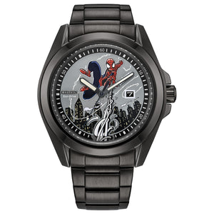 CITIZEN Spider-Man Eco-Drive Gray Dial Watch AW1437-61W
