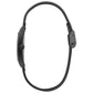 Side profile of the Citizen BL6008-53E showcasing the slim black ion-plated stainless steel case and textured crown.