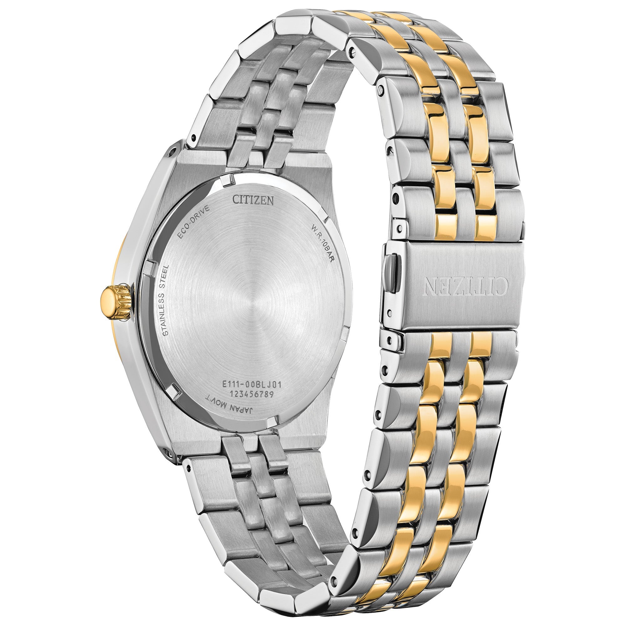 Citizen Corso Diamond Two-Tone Black Dial BM7644-51E