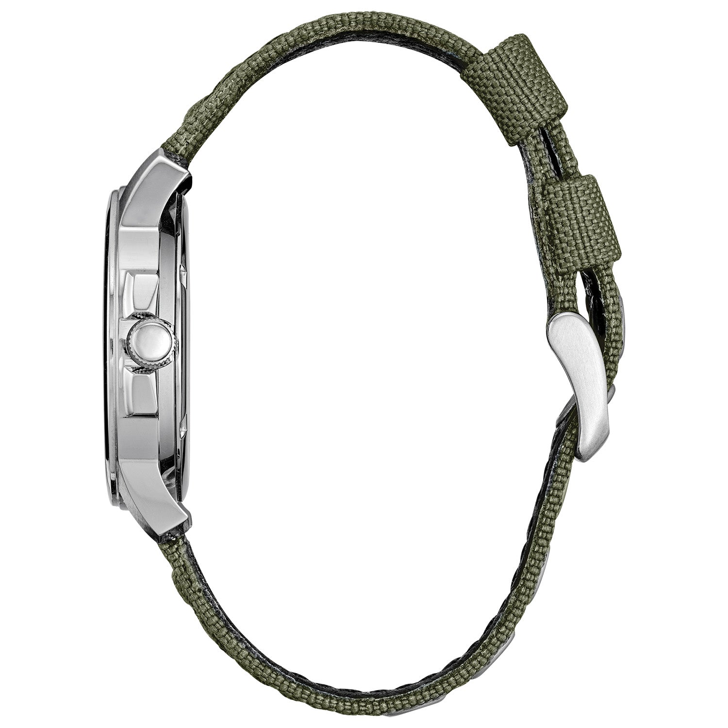 Citizen Chandler Eco-Drive Field Watch Green Strap BM8180-03E