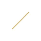 Side profile of the Bulova Link™ Bracelet BVB1081-GSTNA8, showcasing the sleek gold-tone finish and clasp mechanism.