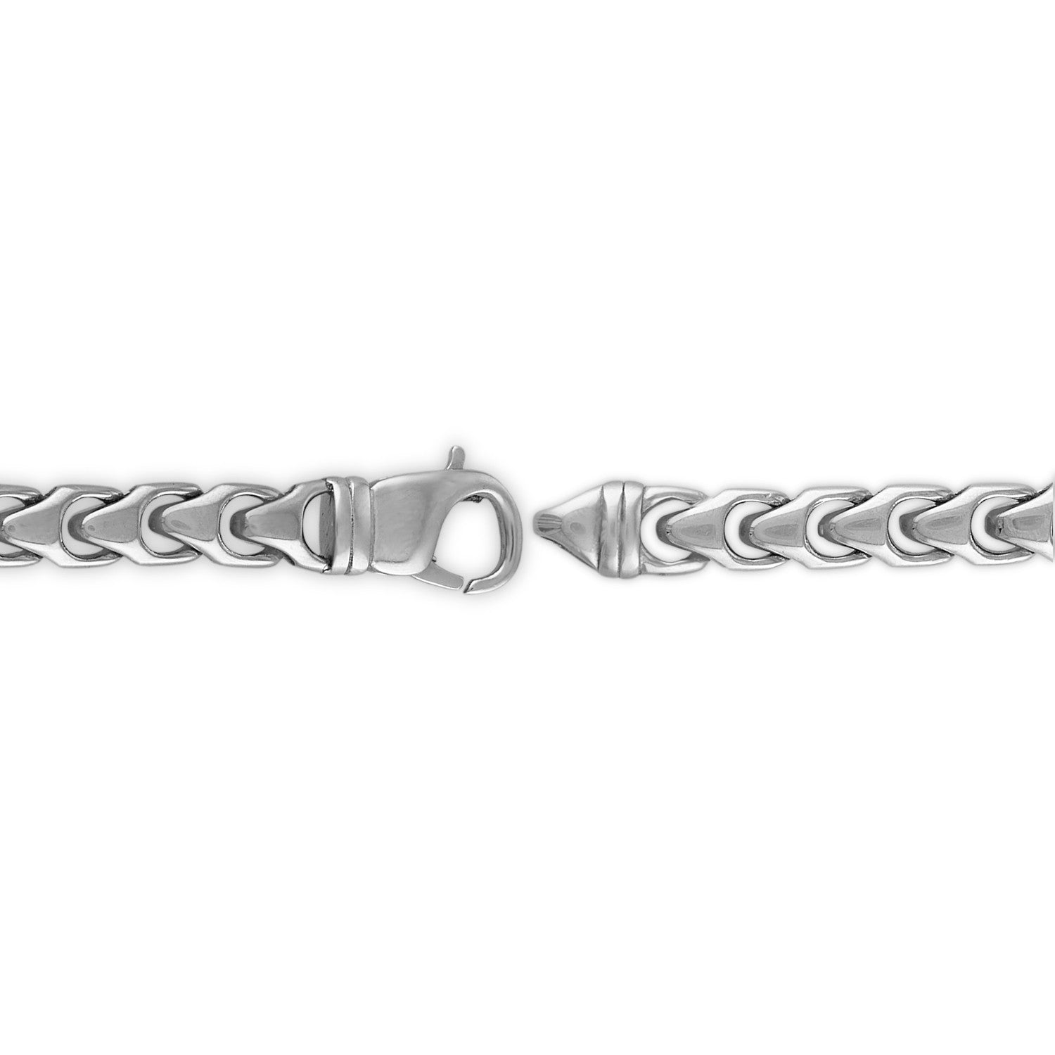 Reverse side of the Bulova Link™ Bracelet BVB1081-NSTNA85, featuring the box lock clasp with engraved Bulova logo.