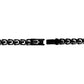 Reverse side of the Bulova Link™ Bracelet BVB1082-BKSTNA8, featuring the box lock clasp with engraved Bulova tuning fork logo.