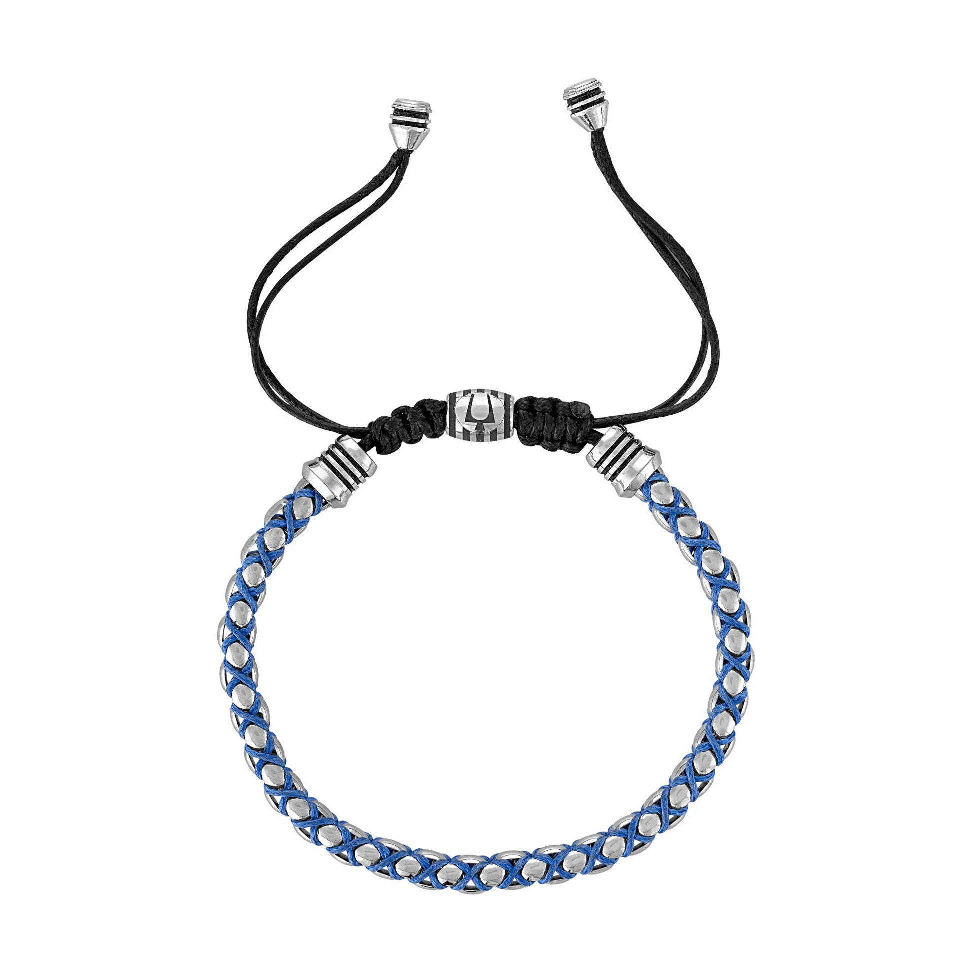 Side profile of BVB1089-SLSTNA showing the rounded chain links and smooth stainless-steel finish.