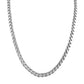 Bulova Link™ Necklace BVC1057-NSTNA, showcasing the 6mm wide stainless steel links and polished finish.