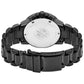 Rear view of the Citizen CA0295-58E highlighting the stainless steel screw-back case and bracelet clasp.