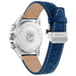 Rear view of the Citizen PCAT CB5918-02L highlighting the stainless steel case back and strap attachment.