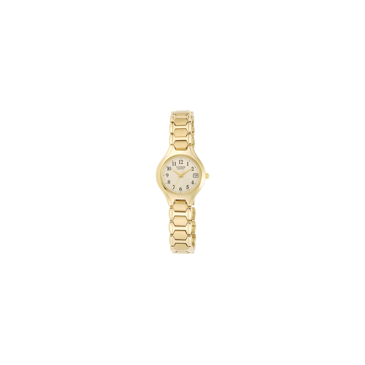 CITIZEN Gold-Tone Champagne Dial Watch EU2252-56P