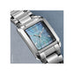 Citizen Eco-Drive Women's Light Blue Mother-of-Pearl Dial Stainless Steel Watch -EW5551-56N