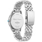 Back view of Citizen Disney Frozen Women's Watch FE7091-61W, showcasing the stainless steel case back and bracelet details.
