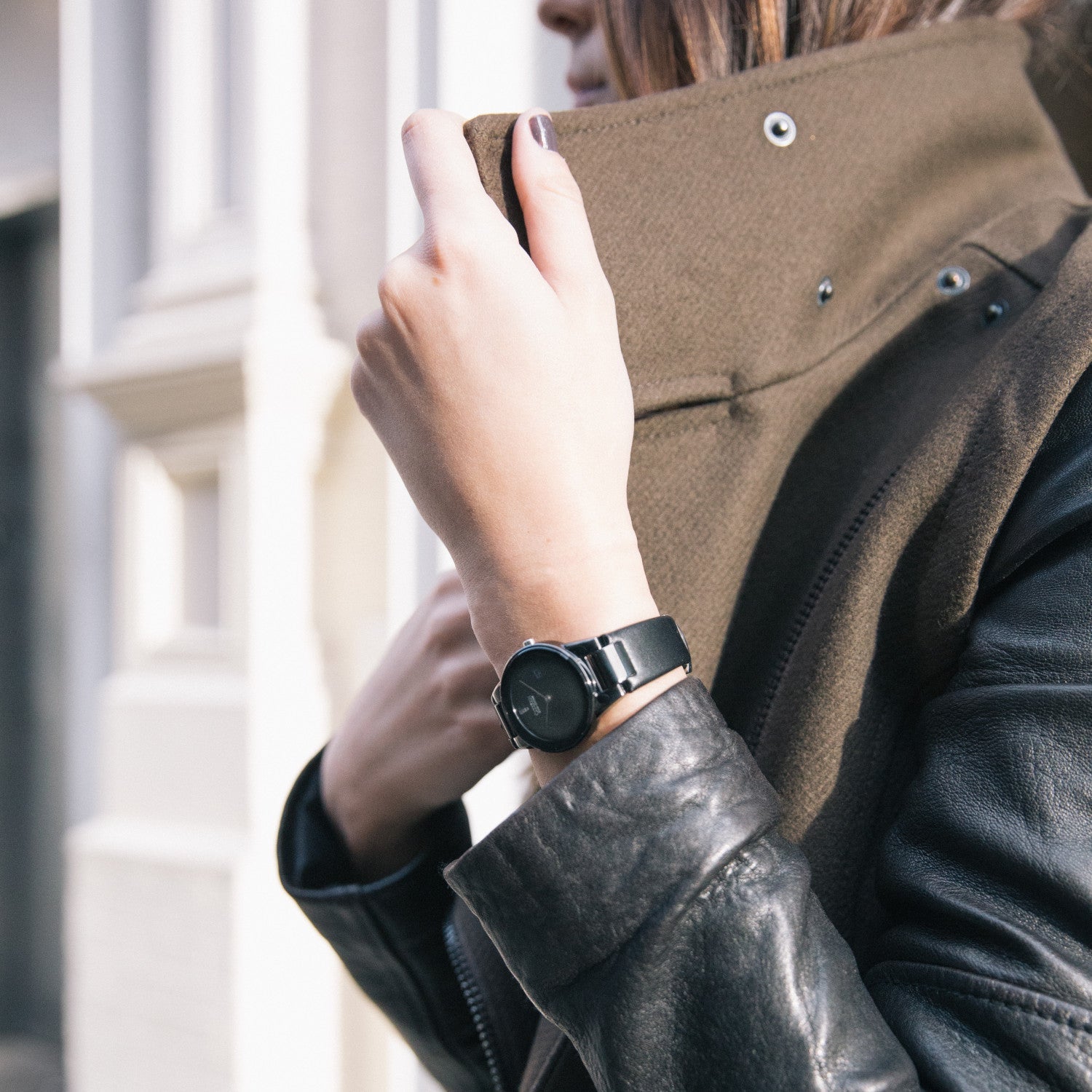 Citizen Axiom Eco‑Drive Black Ion Watch GA1055‑06E