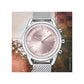 Citizen Women's Pink Dial Stainless Steel Watch -HX0000-59X