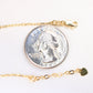 14K Virgin Of Guadalupe And St Jude Bracelet 4mm 8in