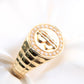 Dollar Sign CZ Men's Ring