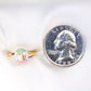 14K Virgin Mary CZ Baby Ring
