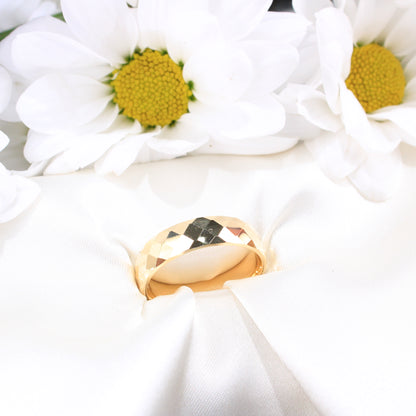 14K Gold Wedding Band For Women