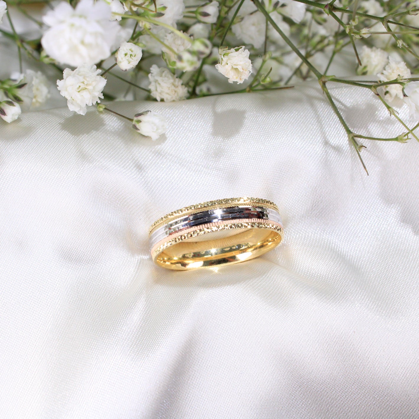 14K Gold Wedding Band For Women