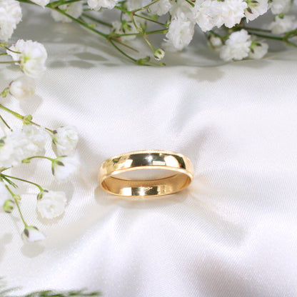 14K Gold Wedding Band For Women