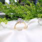 14K Gold Laboratory Grown Diamond Engagement Ring